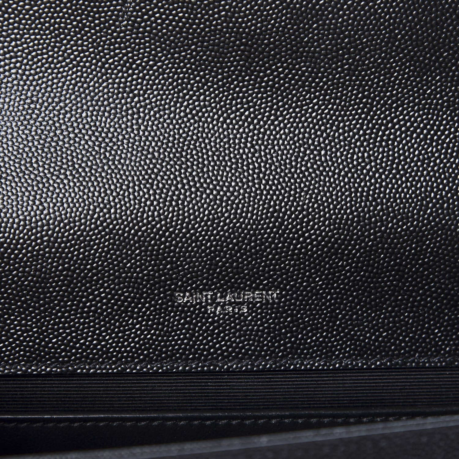 Saint Laurent Grain De Poudre Small Monogram Kate Satchel Black 9 of 10