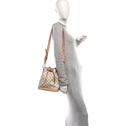 Louis Vuitton Damier Azur Noe BB 2 of 9