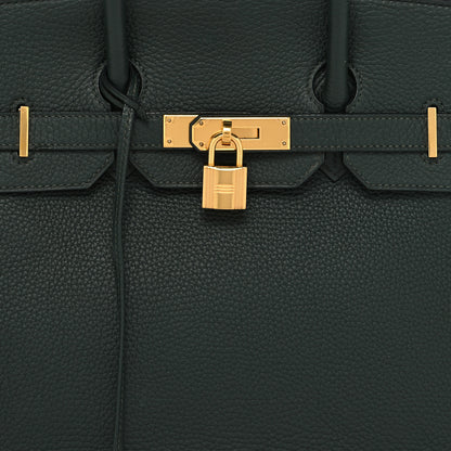 Hermes Togo Birkin 35 Vert Fonce 8 of 13