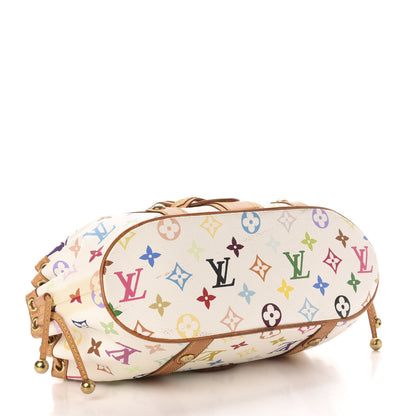 Louis Vuitton Monogram Multicolor Theda GM White 4 of 11