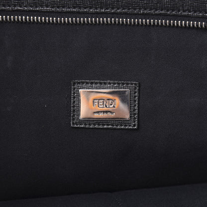 Fendi Vitello Elite Cuoio Monster Buggies Medium Roll Tote Lollypop Black 6 of 13