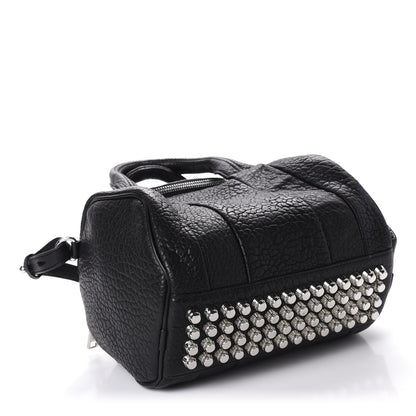 Alexander Wang Pebbled Lambskin Rockie Black Rhodium Hardware 4 of 9