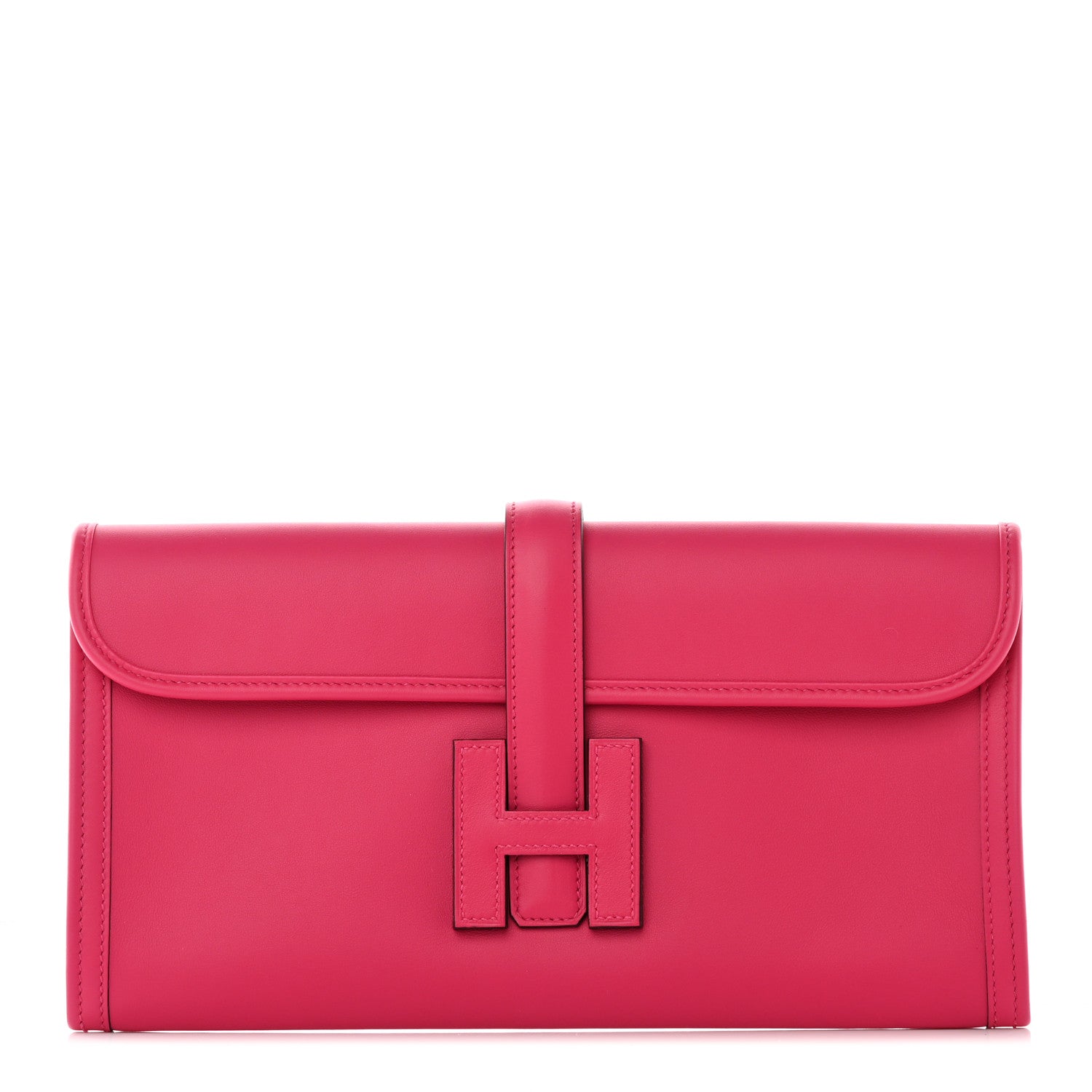 Hermes Swift Verso Jige Elan 29 Clutch Rose Mexico Rouge Piment 1 of 11