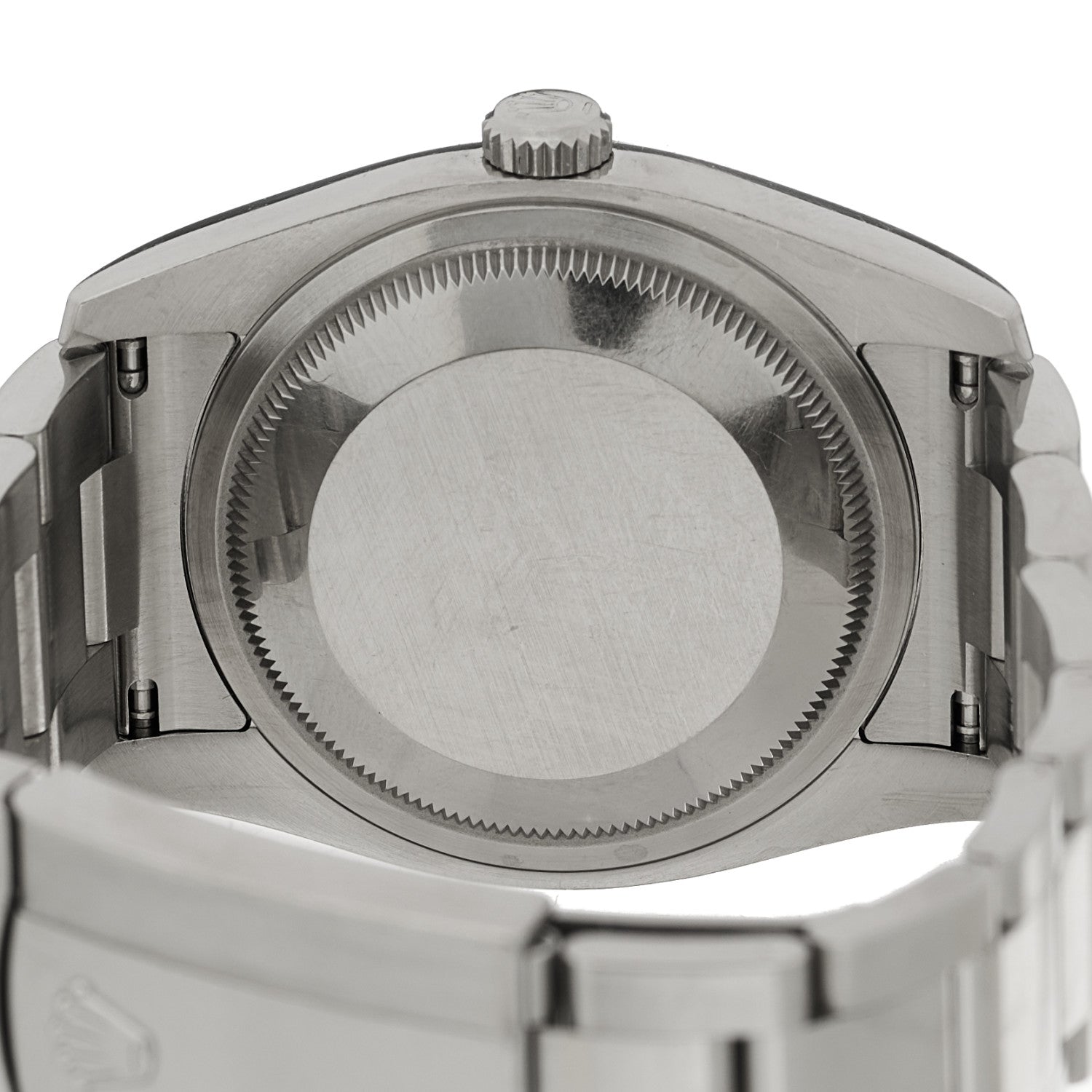 Rolex Stainless Steel 18K White Gold 36mm Oyster Perpetual Datejust Watch Black 116234 4 of 5
