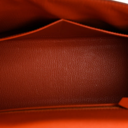 Hermes Epsom Kelly Sellier 28 Orange 5 of 12