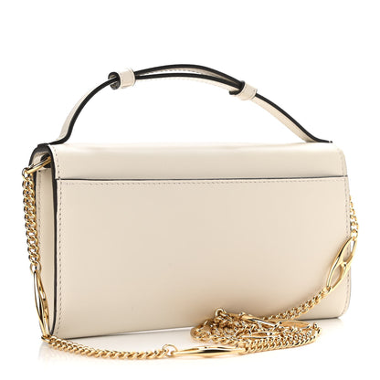 Gucci Smooth Calfskin Mini Zumi Shoulder Bag White 2 of 9