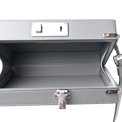 Christian Dior Coated Canvas CD Diamond Lock Mini Case Gray 5 of 8