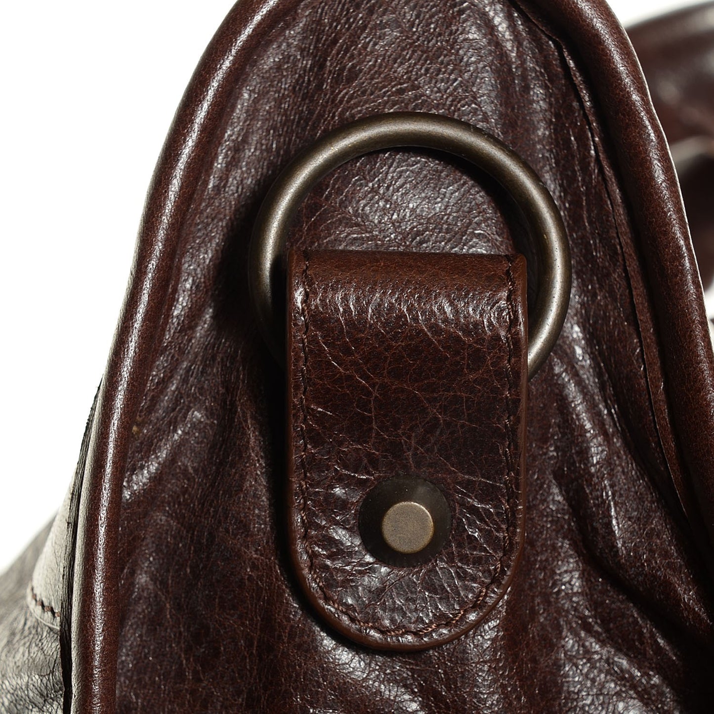 Agneau Classic Hardware Part Time Cigare Fonce