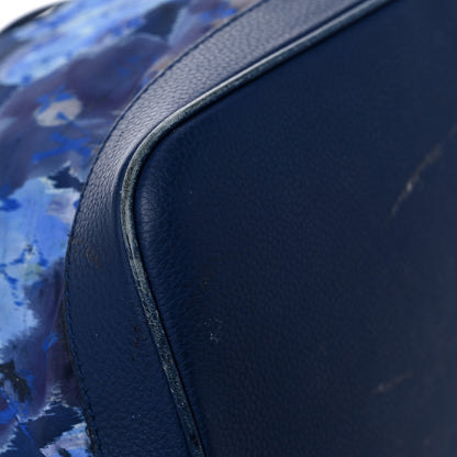 Louis Vuitton Nylon Monogram Ikat Noefull MM Grand Blue 9 of 28