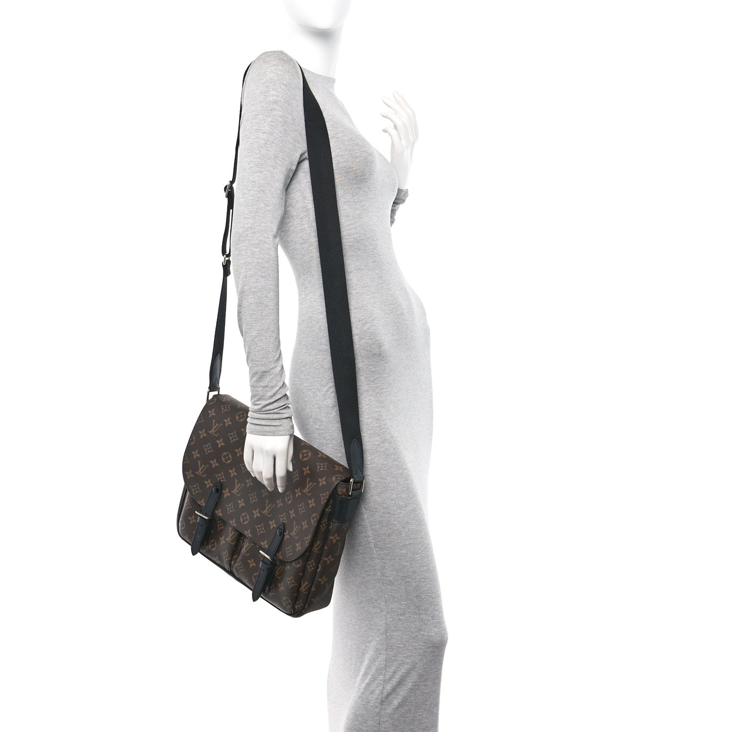 Louis Vuitton Monogram Macassar Christopher Messenger 2 of 11