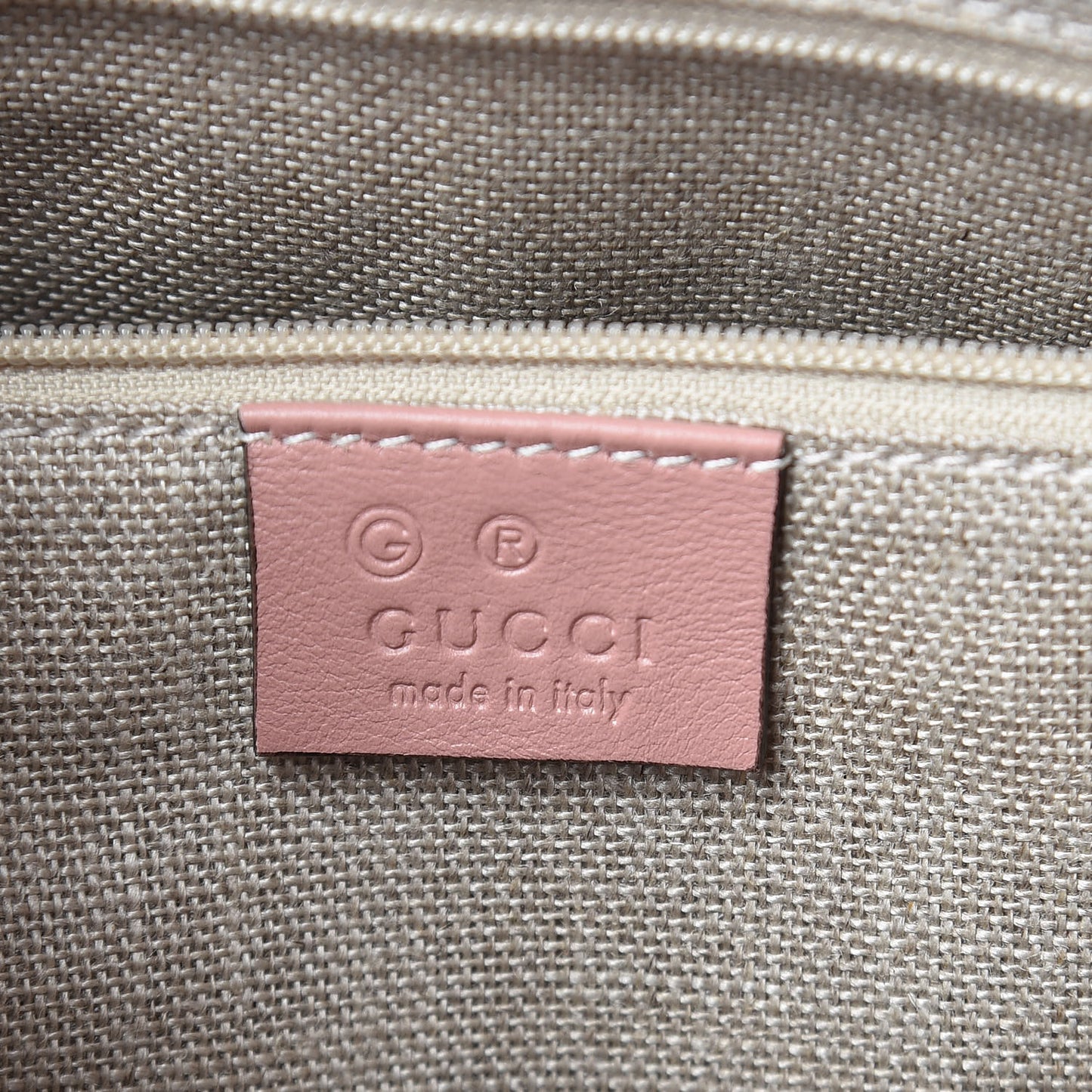 Soft Microguccissima Medium Zippered Satchel Soft Pink