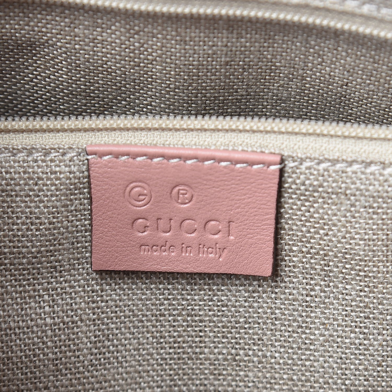 Gucci Soft Microguccissima Medium Zippered Satchel Soft Pink 6 of 10