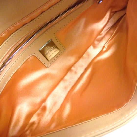 Fendi Leather Baguette Peach 7 of 13