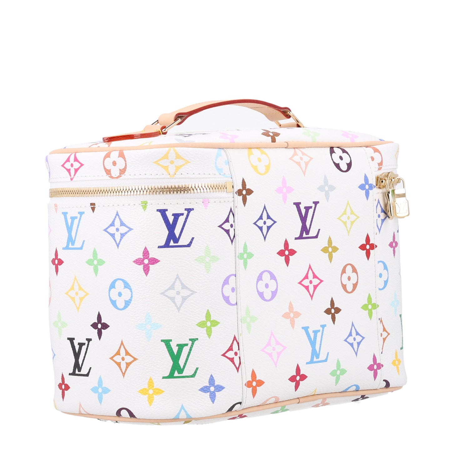 LV X TM Monogram Multicolor Nice BB White