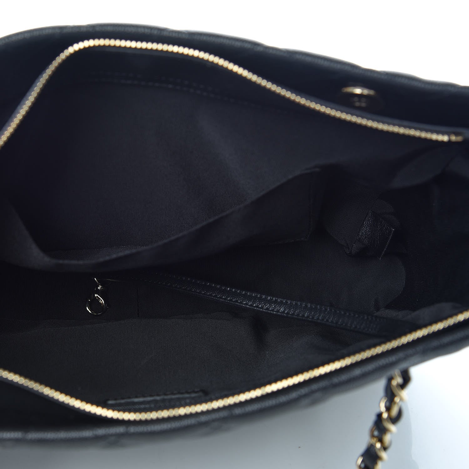 Chanel Caviar Quilted Rolled Up Tote Black 7 of 10