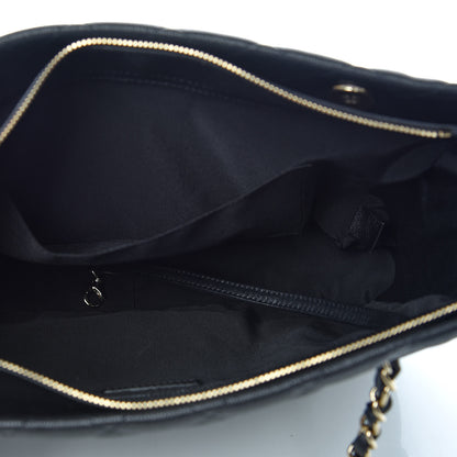Chanel Caviar Quilted Rolled Up Tote Black 7 of 10