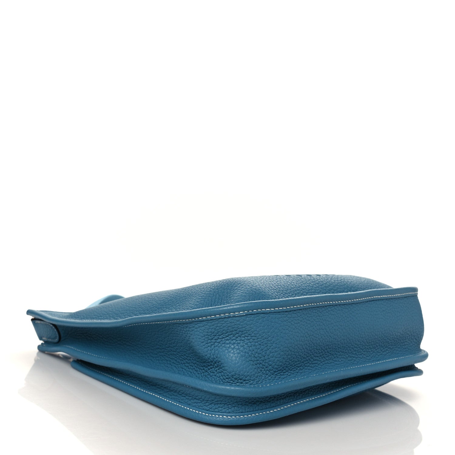 Hermes Taurillon Clemence Evelyne III PM Blue Jean 4 of 10