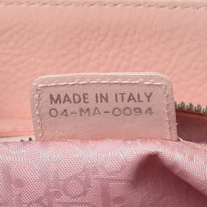 Christian Dior Calfskin Cannage Stitched Small East West Lady Dior Rose Clair 7 of 13