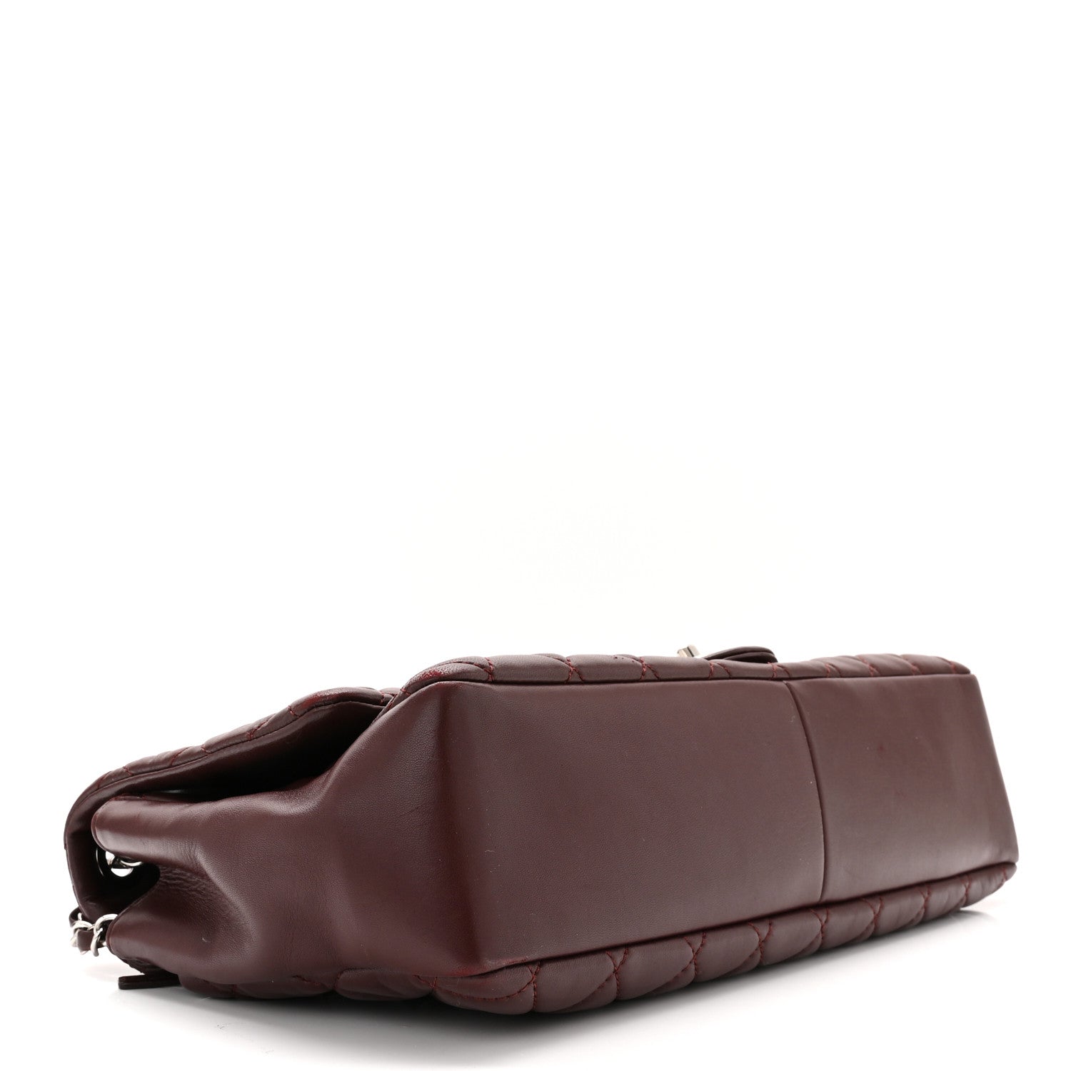 Chanel Lambskin Jumbo Coco Rain Flap Bordeaux 5 of 13