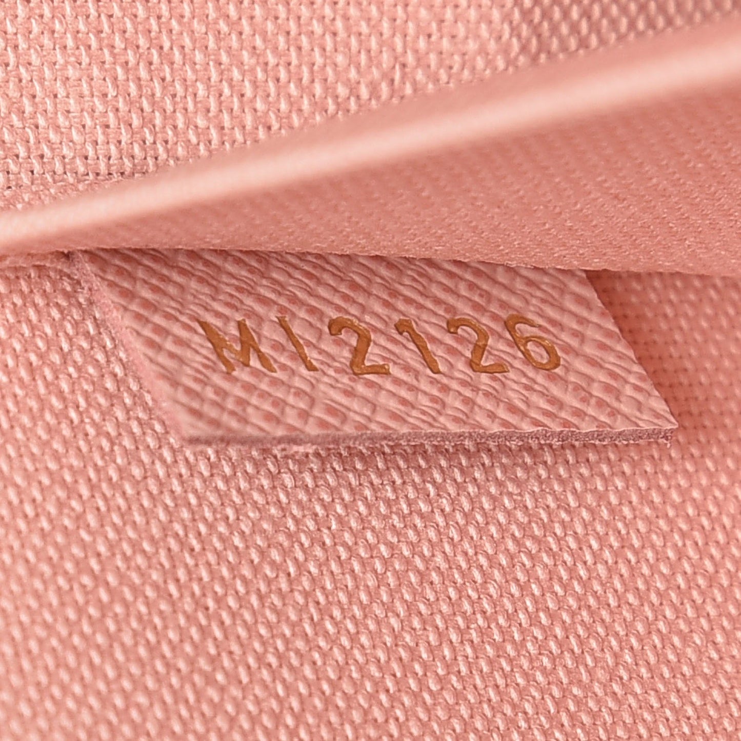 Damier Azur Pochette Felicie Chain Wallet Rose Ballerine