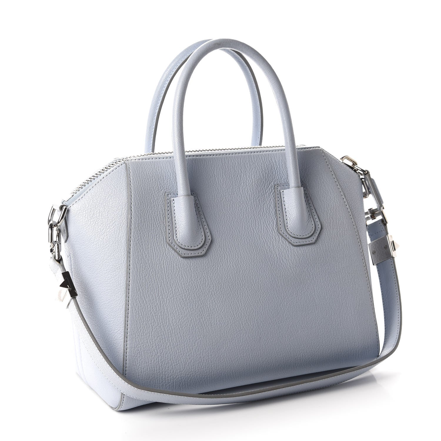 Givenchy Sugar Goatskin Small Antigona Pale Blue 3 of 16
