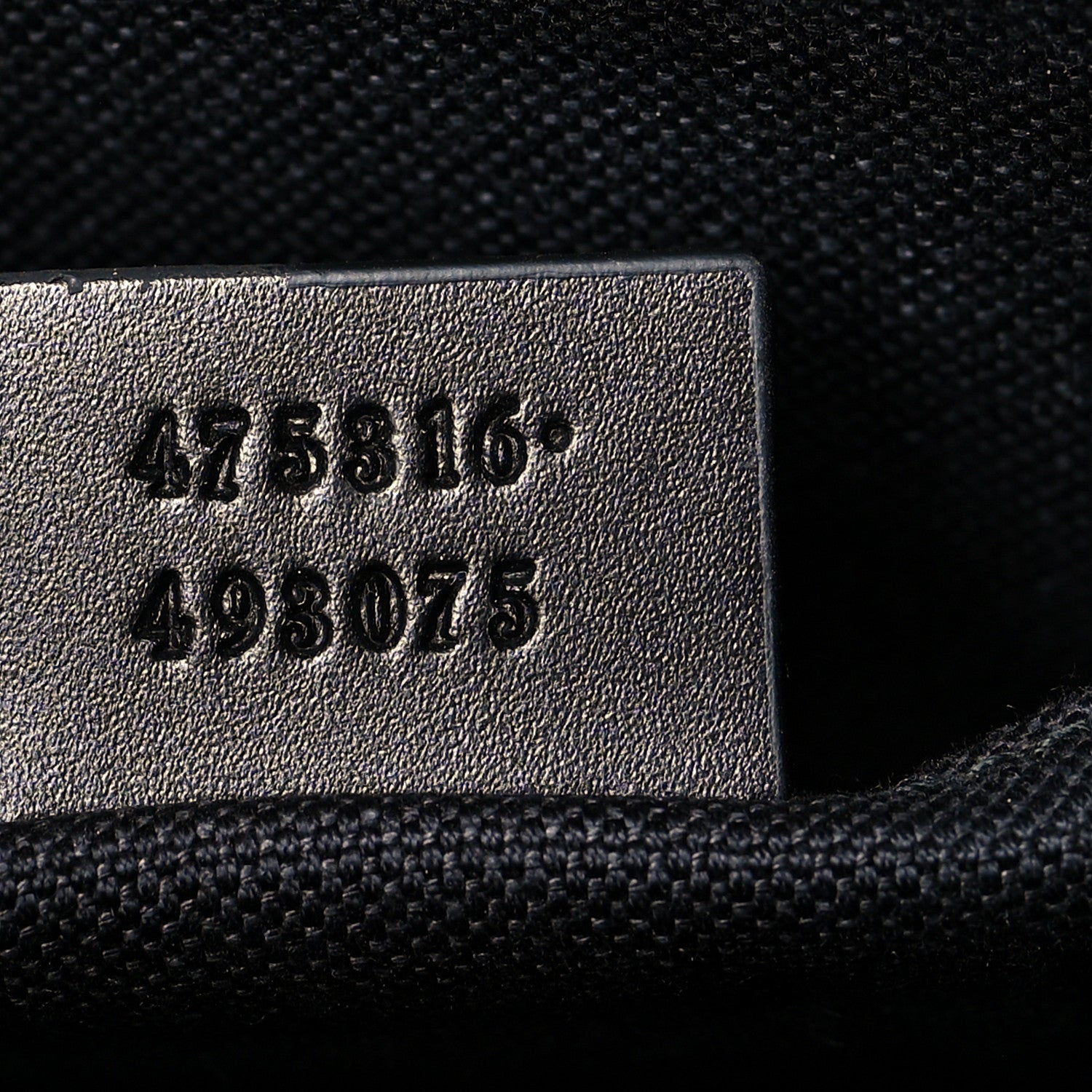 Gucci GG Supreme Monogram Selleria Calfskin Web New Web Cosmetic Case Black 7 of 7