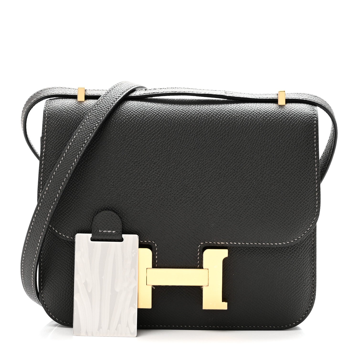 Hermes Epsom Constance 18 Graphite 3 of 12