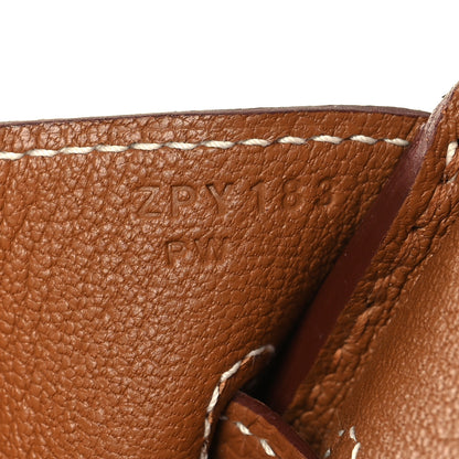 Hermes Togo BIRKIN 30 Gold 7 of 13