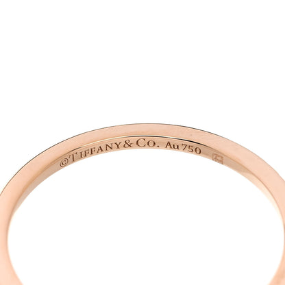 Tiffany 18K Rose Gold 1.5mm True Band Ring 60 9 4 of 5