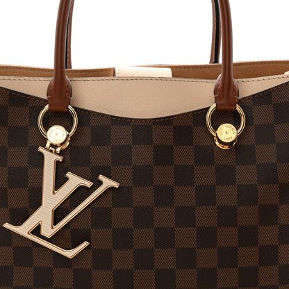 Louis Vuitton Damier Ebene LV Riverside Creme 7 of 10