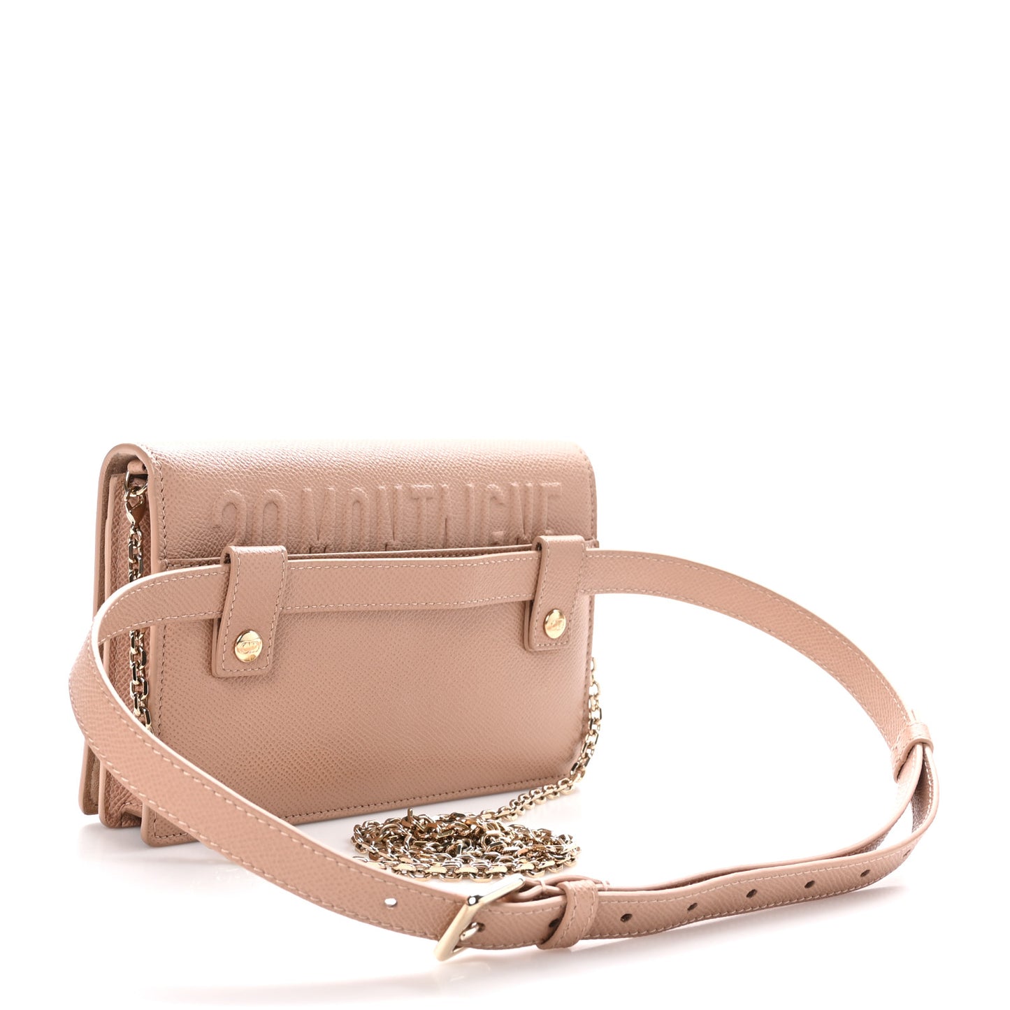 Calfskin 30 Montaigne 2 in 1 Pouch Beige