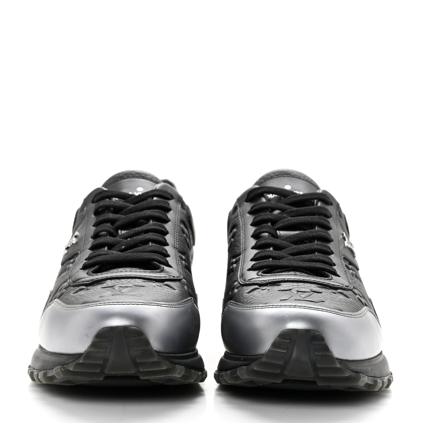 Metallic Empreinte Mens Run Away Sneakers 6.5 Charcoal