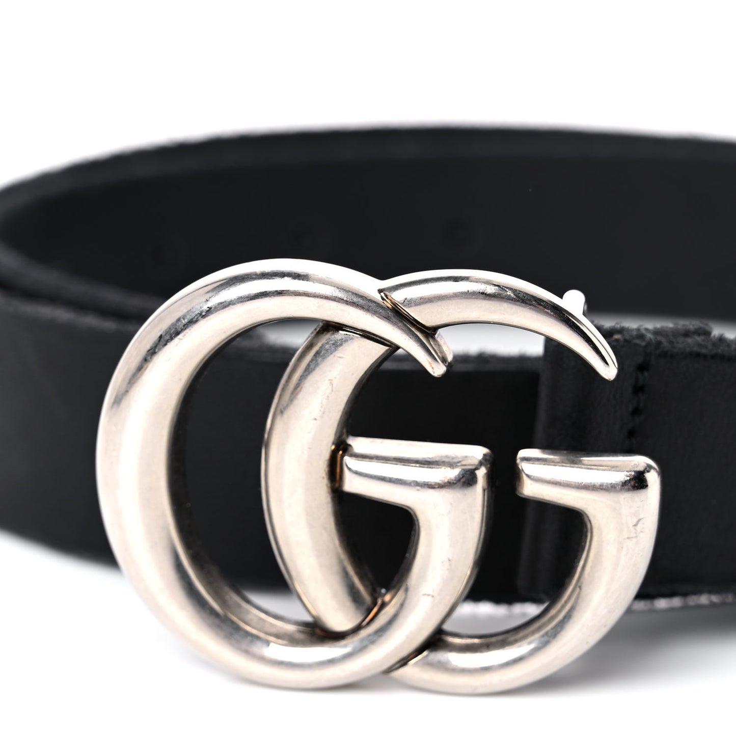 Faded Calfskin Double G 30mm Belt 85 34 Black