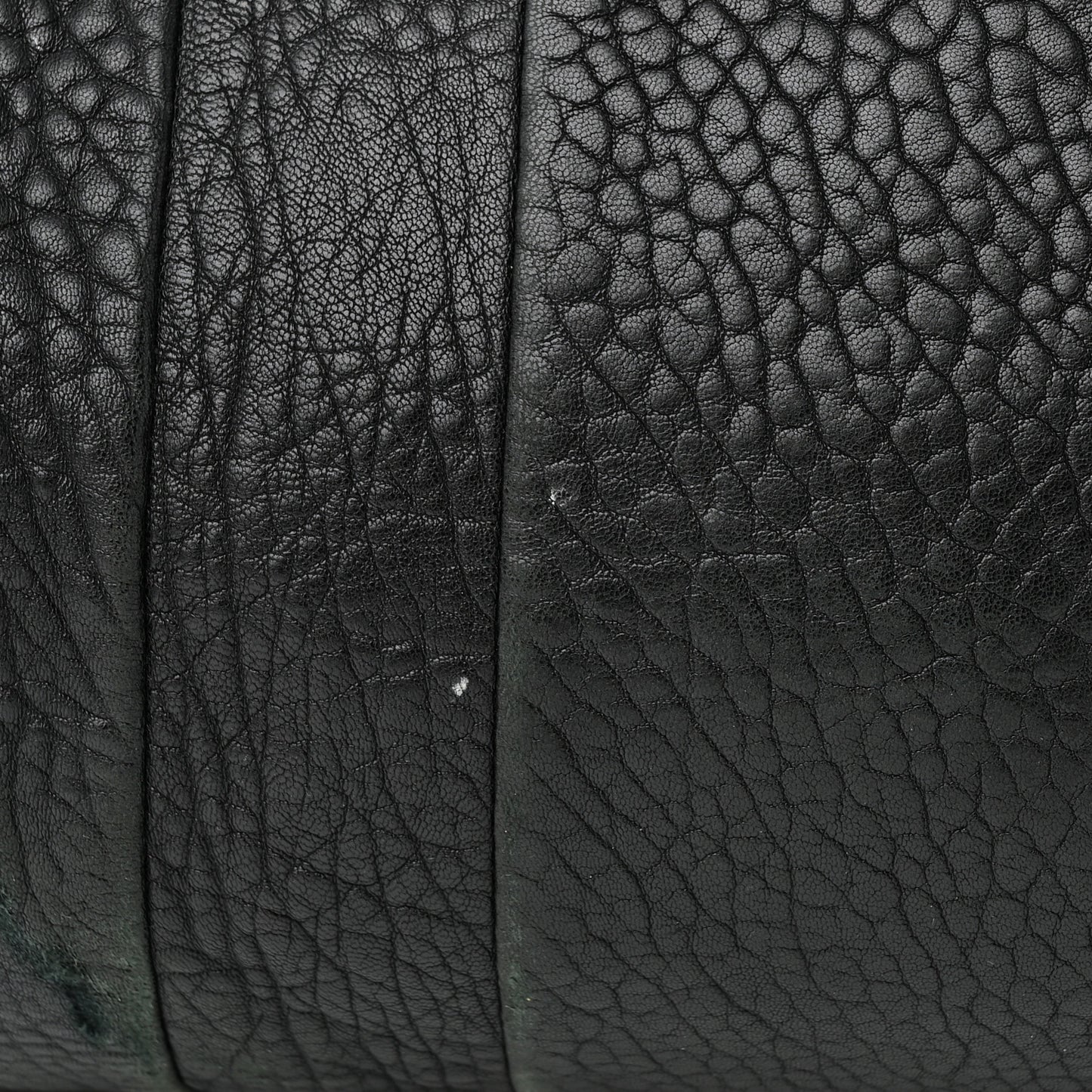 Pebbled Lambskin Rocco Black Antique Brass Hardware