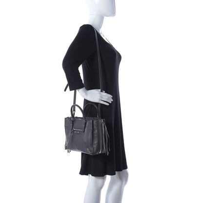 Balenciaga Veau Papier A6 Zip Around Tote Gris Fossile 3 of 25
