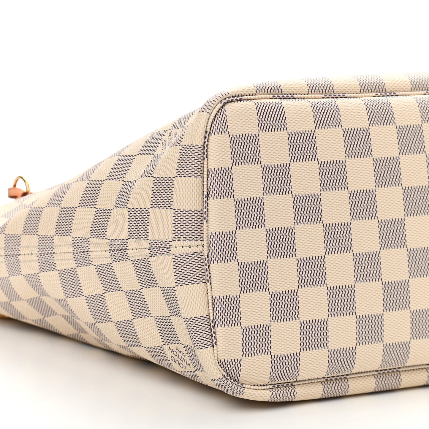 Damier Azur Neo Neverfull MM Rose Ballerine