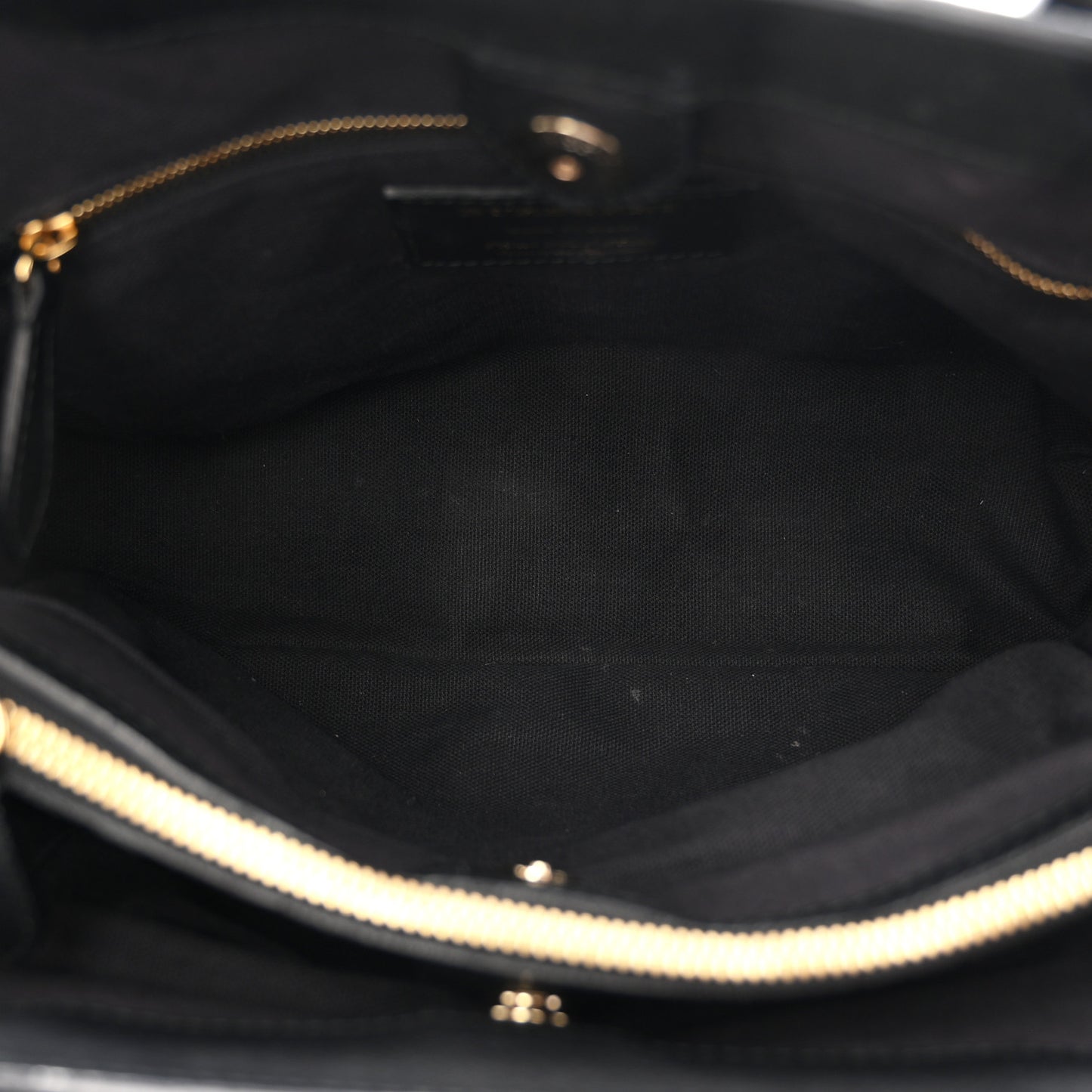 Grainy Calfskin House Check Medium Banner Tote Black