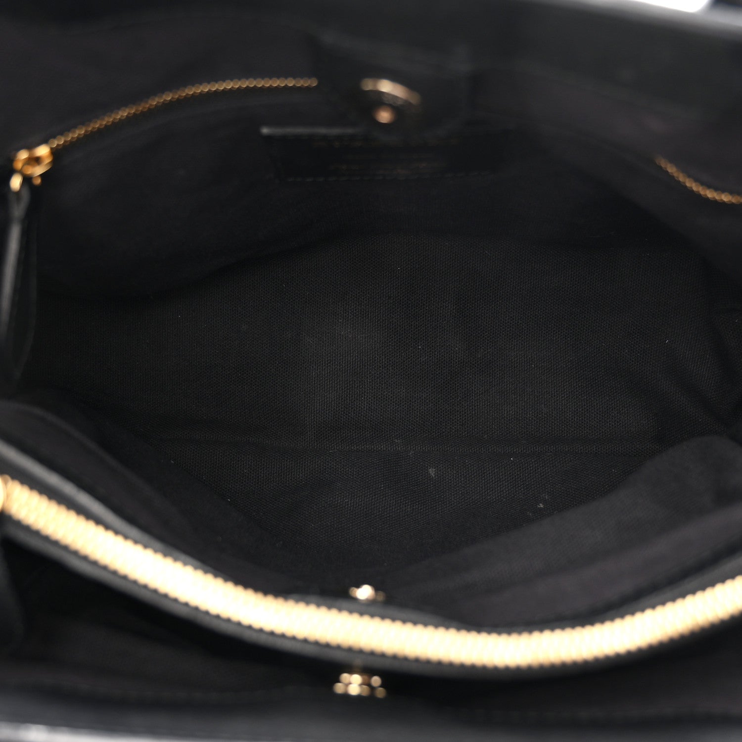 Burberry Grainy Calfskin House Check Medium Banner Tote Black 5 of 12