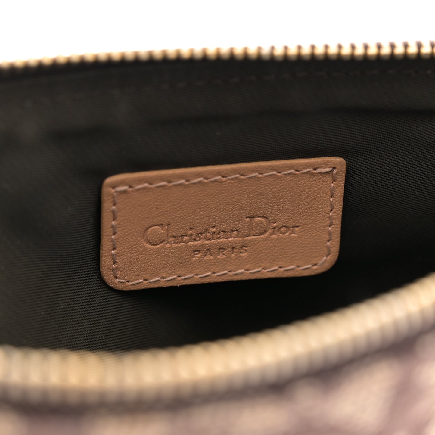 Monogram Mini Saddle Pochette Beige