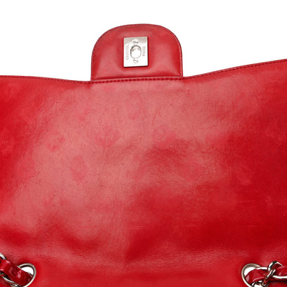 Chanel Patent Jumbo Single Flap Red 13 of 17