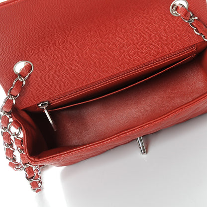 Chanel Caviar Quilted Mini Rectangular Flap Red 5 of 8