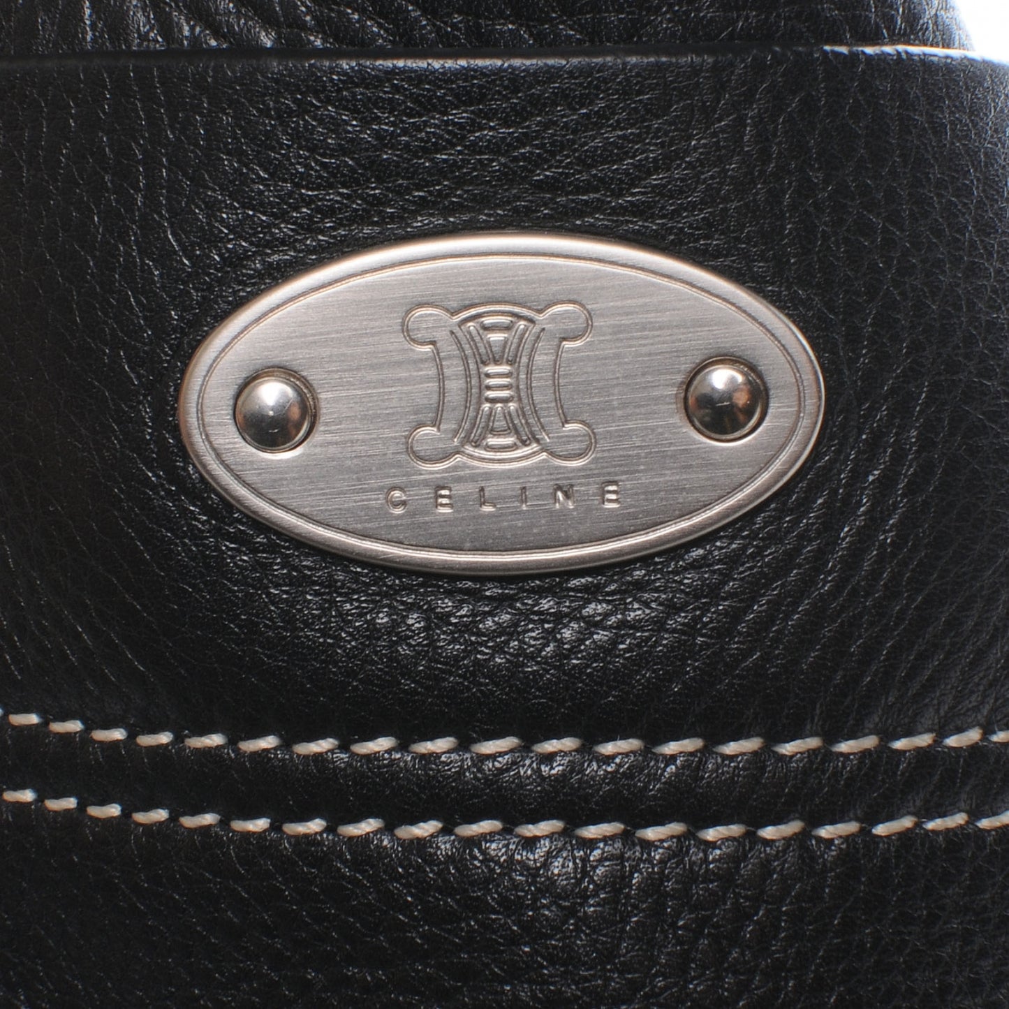 Leather Boogie Tote Black