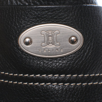 Celine Leather Boogie Tote Black 5 of 8