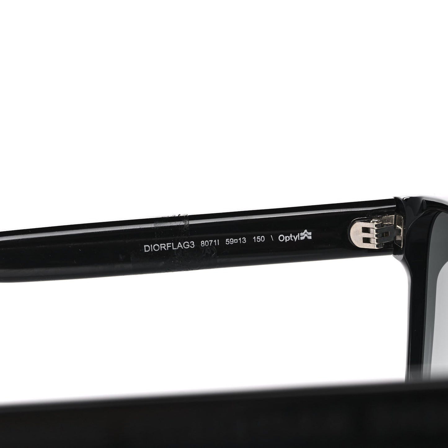 Dior Flag 3 Sunglasses Black