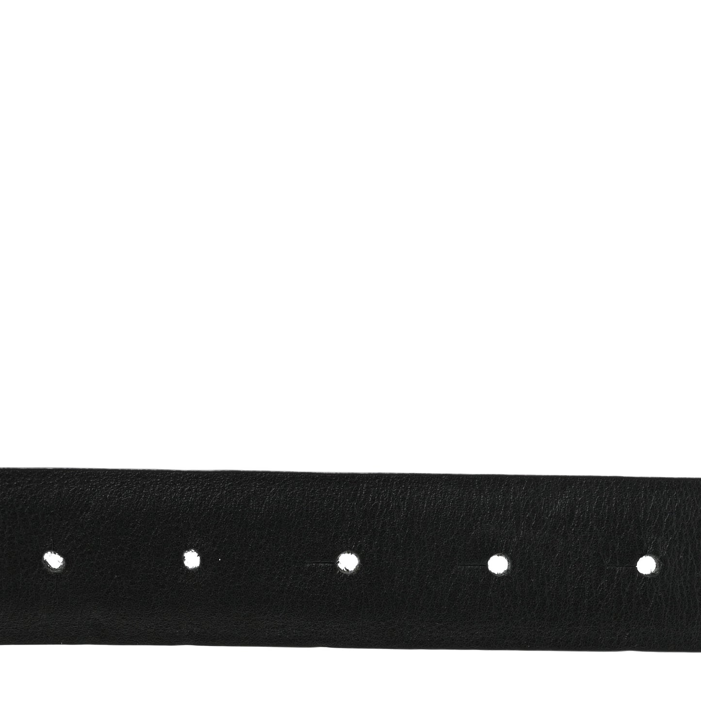 Calfskin Metal Crystal Quilted CC Belt 85 34 Black