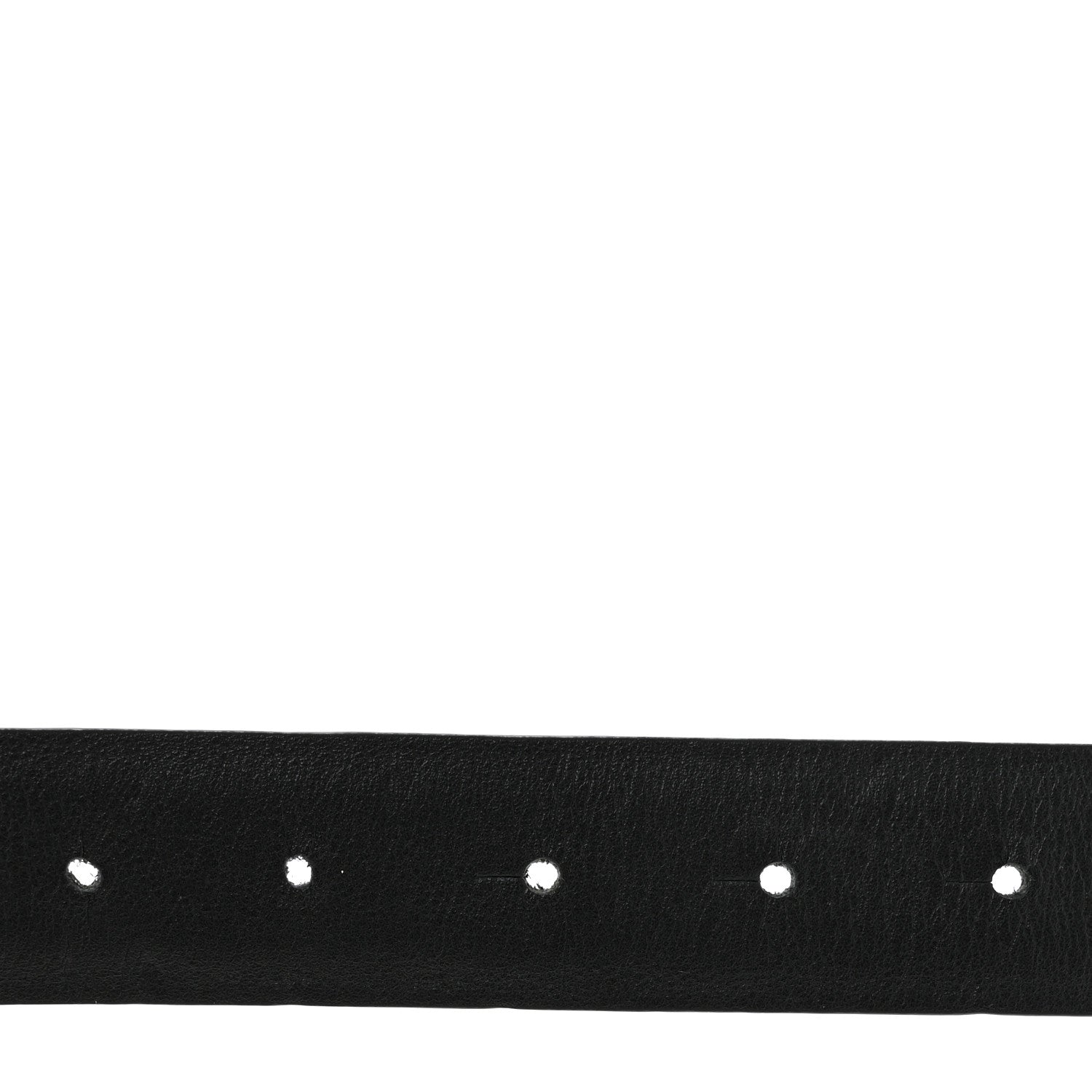 Chanel Calfskin Metal Crystal Quilted CC Belt 85 34 Black 3 of 5