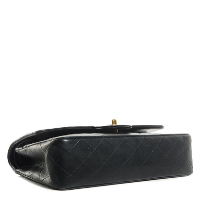 Chanel Lambskin Quilted Medium Double Flap Bag Black 4 of 10