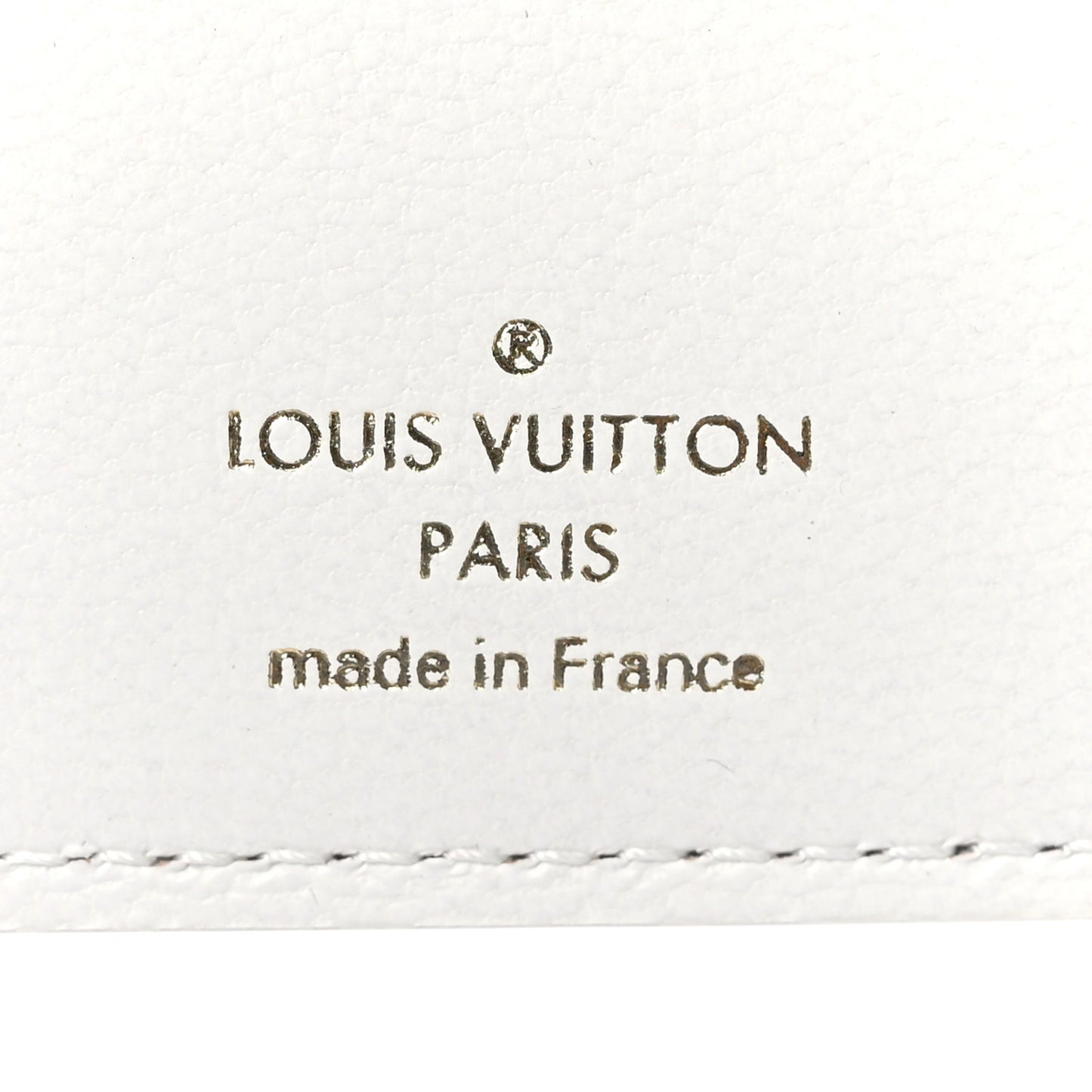 Crocodile Capucines Compact Wallet White