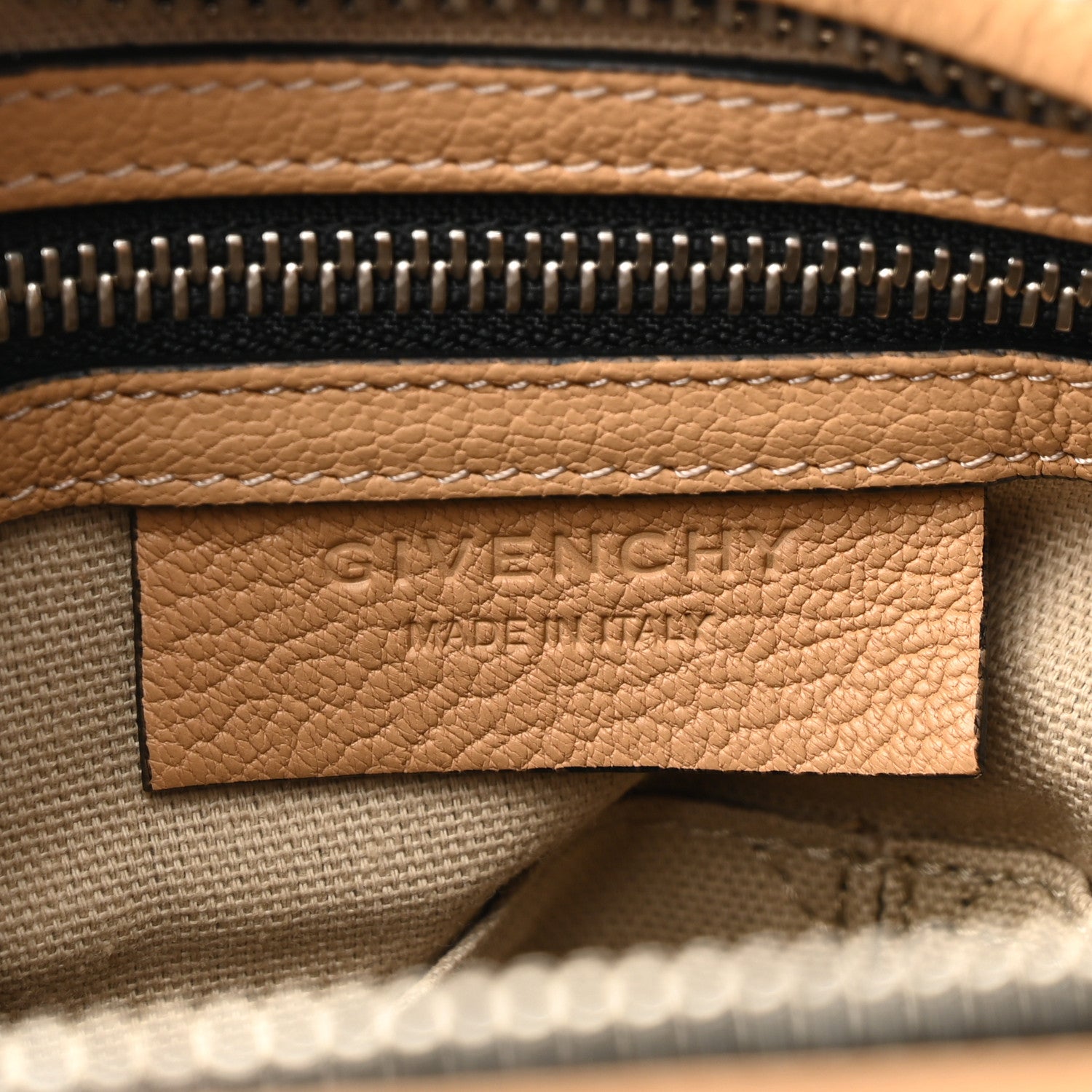 Givenchy Sugar Goatskin Medium Bi-Color Pandora Light Beige 6 of 10