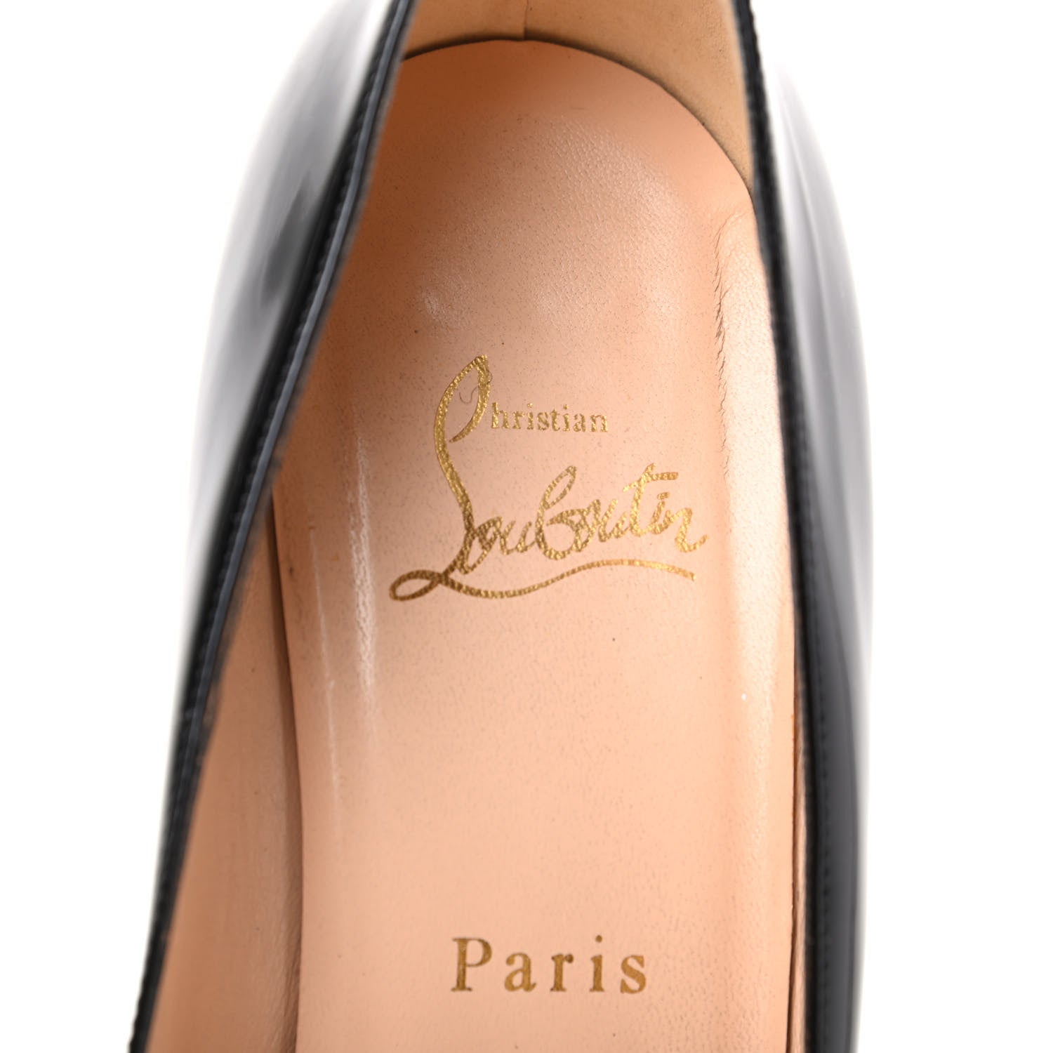 Christian Louboutin Patent New Simple 120 Pumps 38 Black 6 of 8